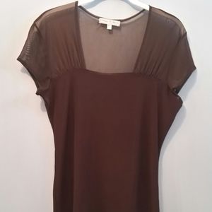 Brown Vintage Suzie top Size Medium